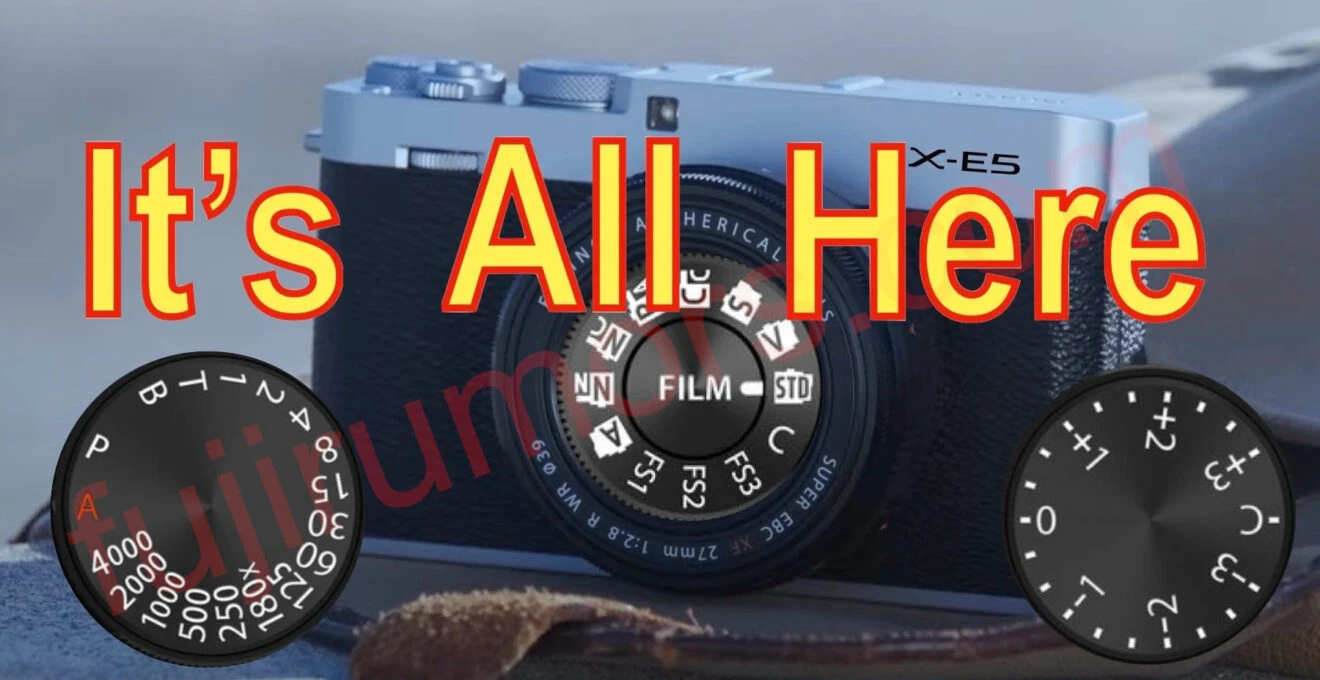 Fujifilm X-E5: Thêm Núm Film Simulation Mà Không Hy Sinh Điều Khiển Truyền Thống