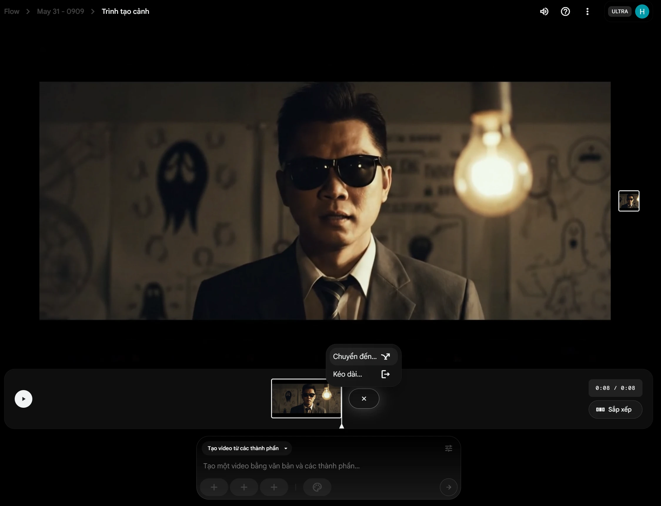 Hướng dẫn một flow tạo video với AI Veo 3: tạo prompt tự động, làm được video dài, nhân vật cố định