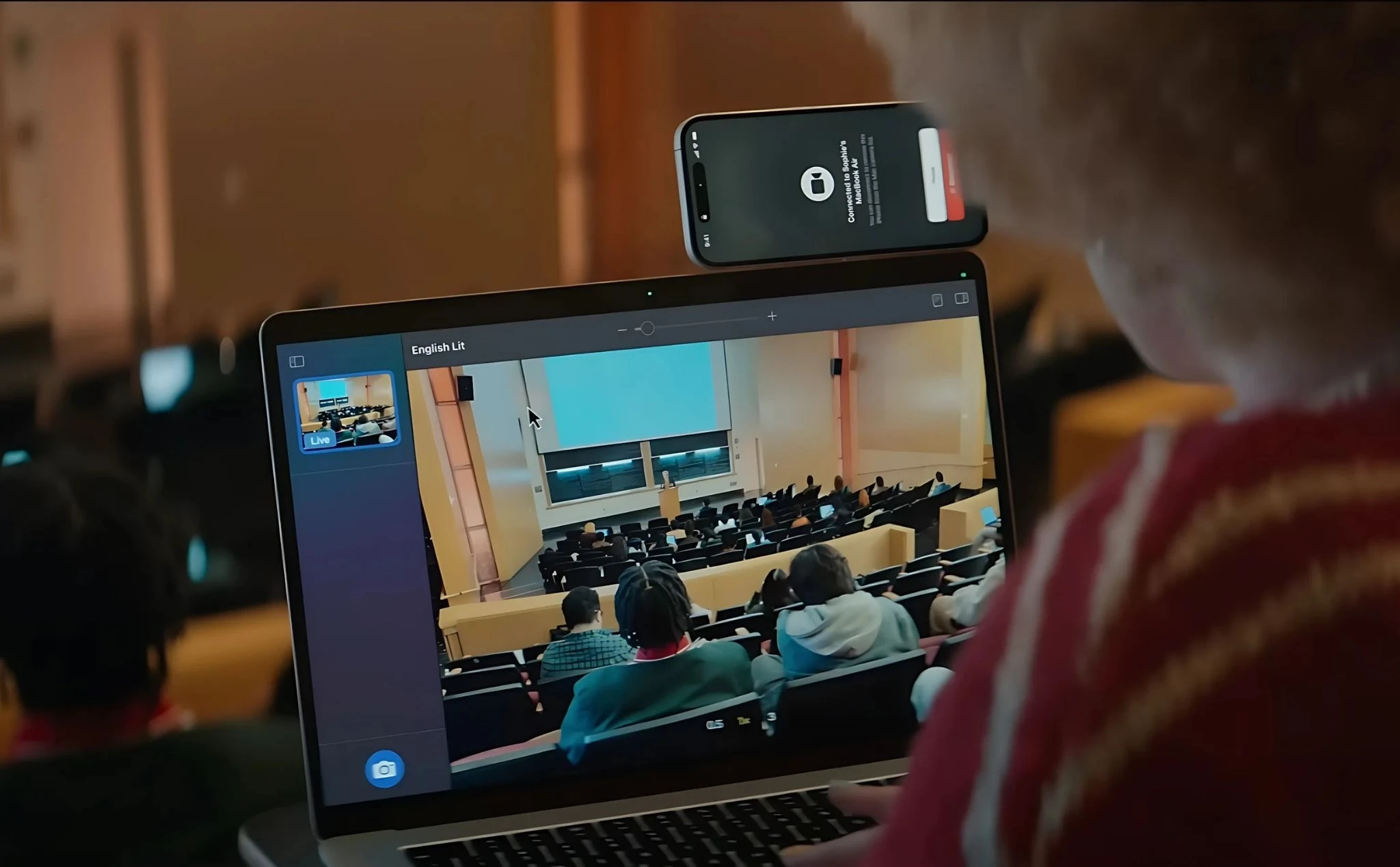Video tính năng Magnifier của hệ sinh thái Apple