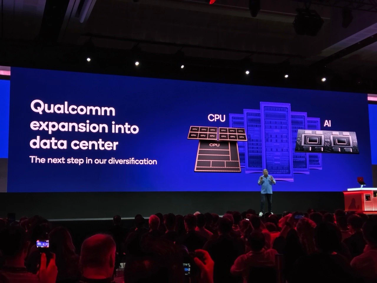 Computex 2025 Qualcomm keynote: sẽ làm CPU để kết nối GPU NVIDIA trong datacenter