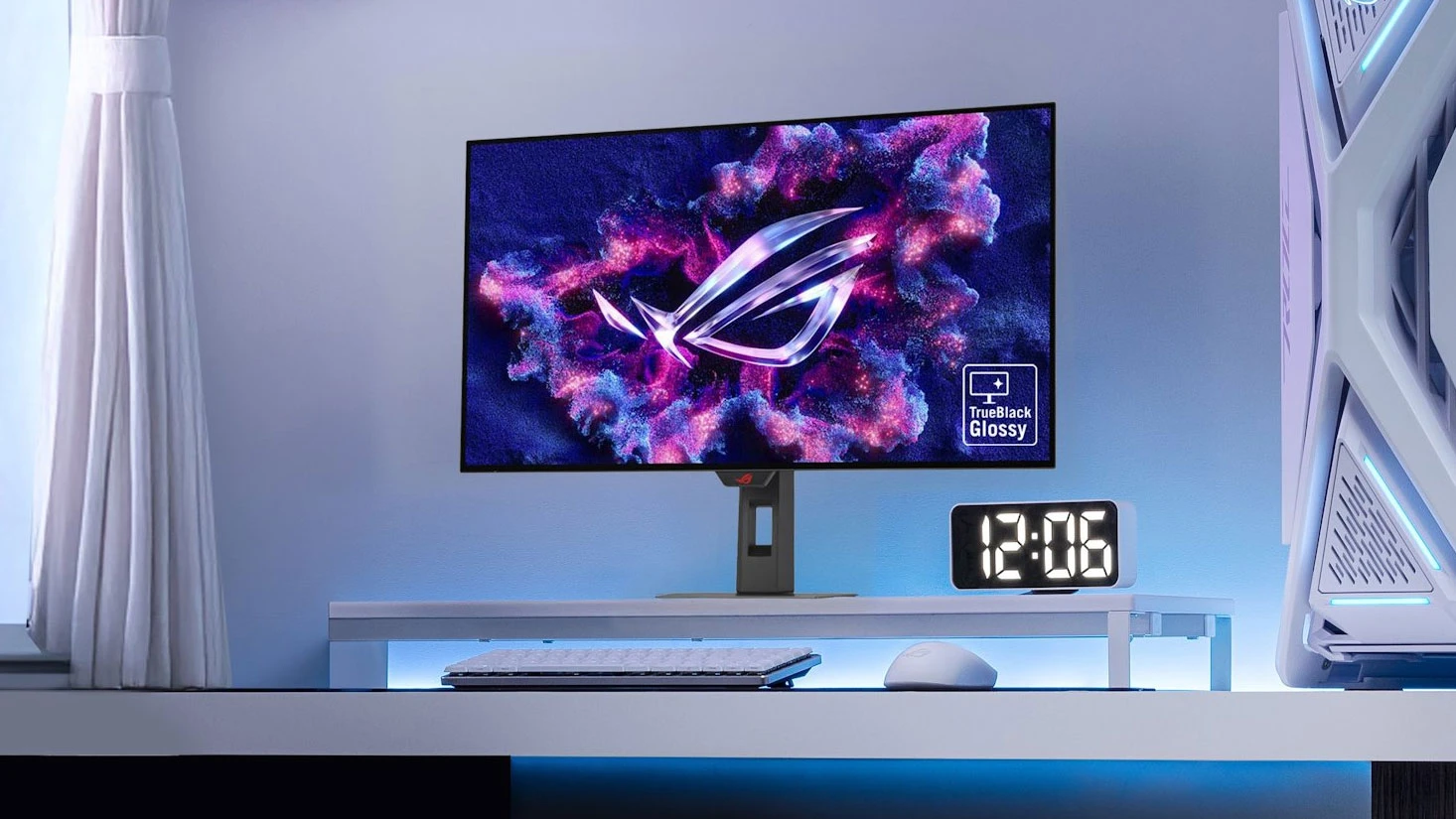 Asus tung ra màn hình chơi trò chơi OLED 32 inch bóng loáng với tới 480Hz