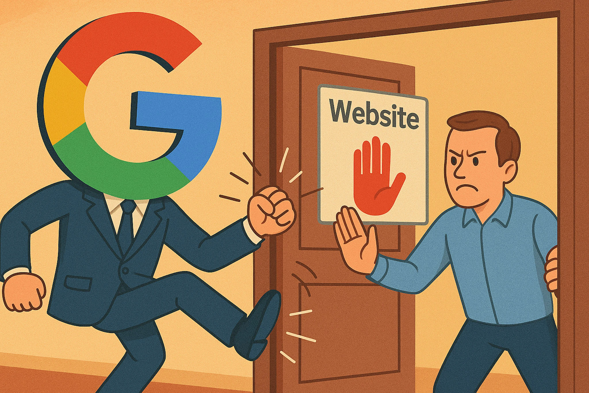Google vẫn dùng nội dung web để huấn luyện AI tìm kiếm, ngay cả khi bị từ chối!