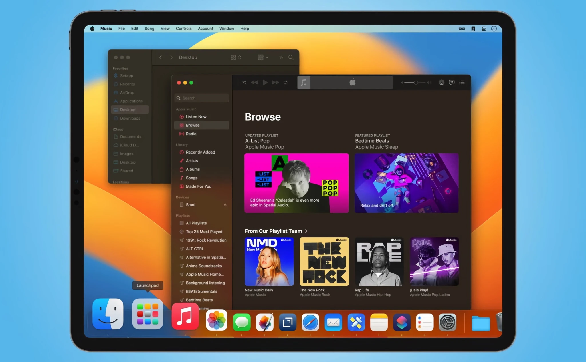 iPadOS 19 có thể mang thanh menu kiểu macOS lên iPad khi dùng với Magic Keyboard?