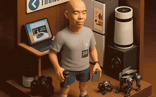 Hướng dẫn prompt AI: tạo video góc làm việc mini chuyển động
