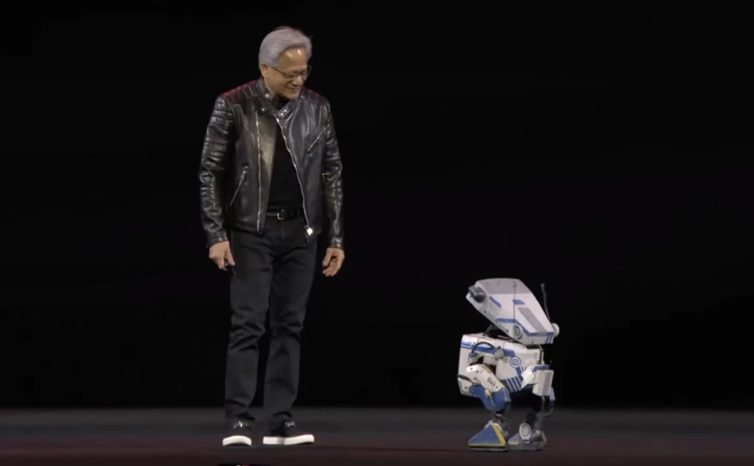 Nvidia trình diễn robot Star Wars ngoài đời thật