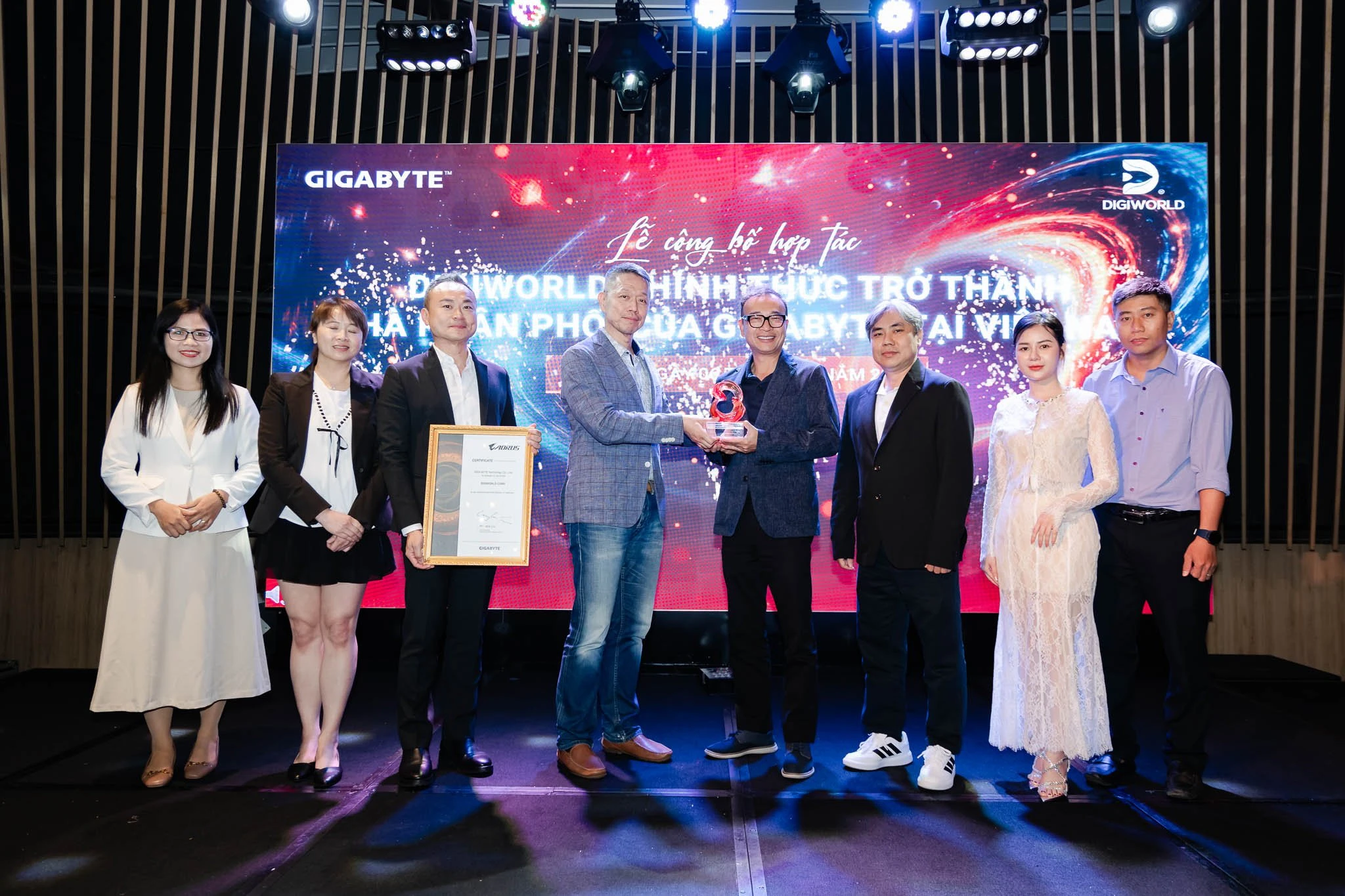 DIGIWORLD chính thức trở thành nhà phân phối của GIGABYTE tại Việt Nam