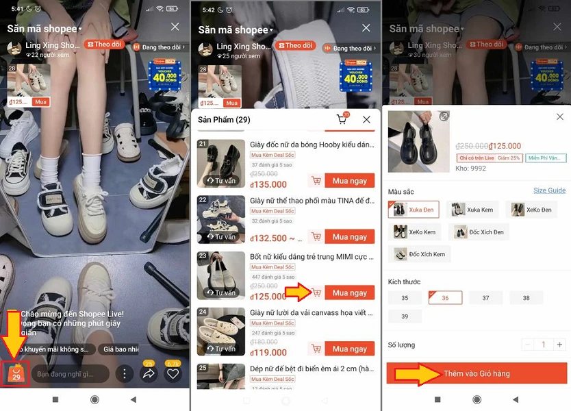 Cách áp dụng mã Shopee Chỉ có trên Live cho người mới