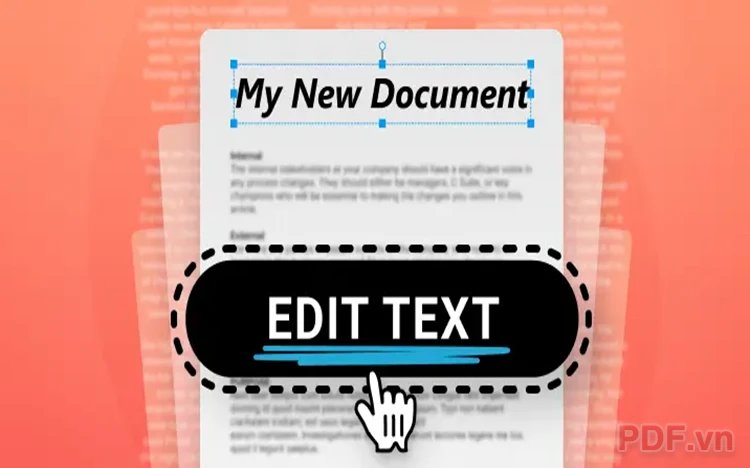 Cách xóa chữ trong PDF dễ dàng