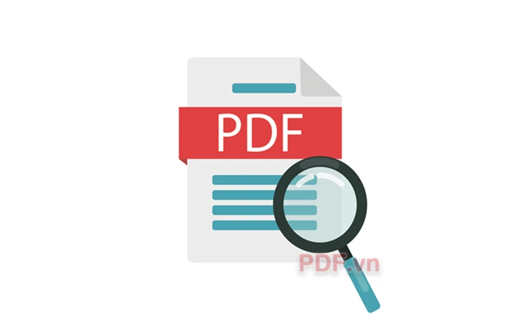 Cách tìm kiếm trong file PDF