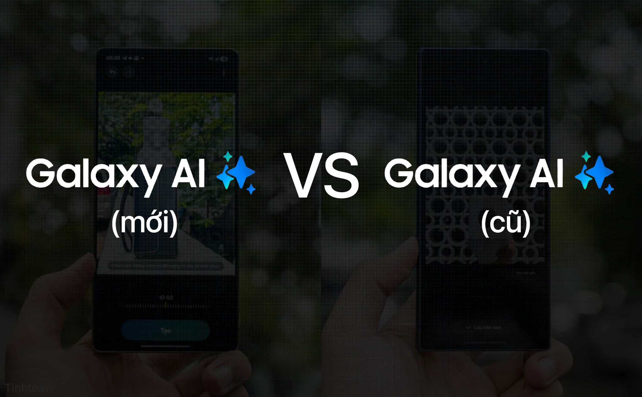 So sánh khả năng xóa vật thể bằng AI: Galaxy AI mới VS Galaxy AI cũ