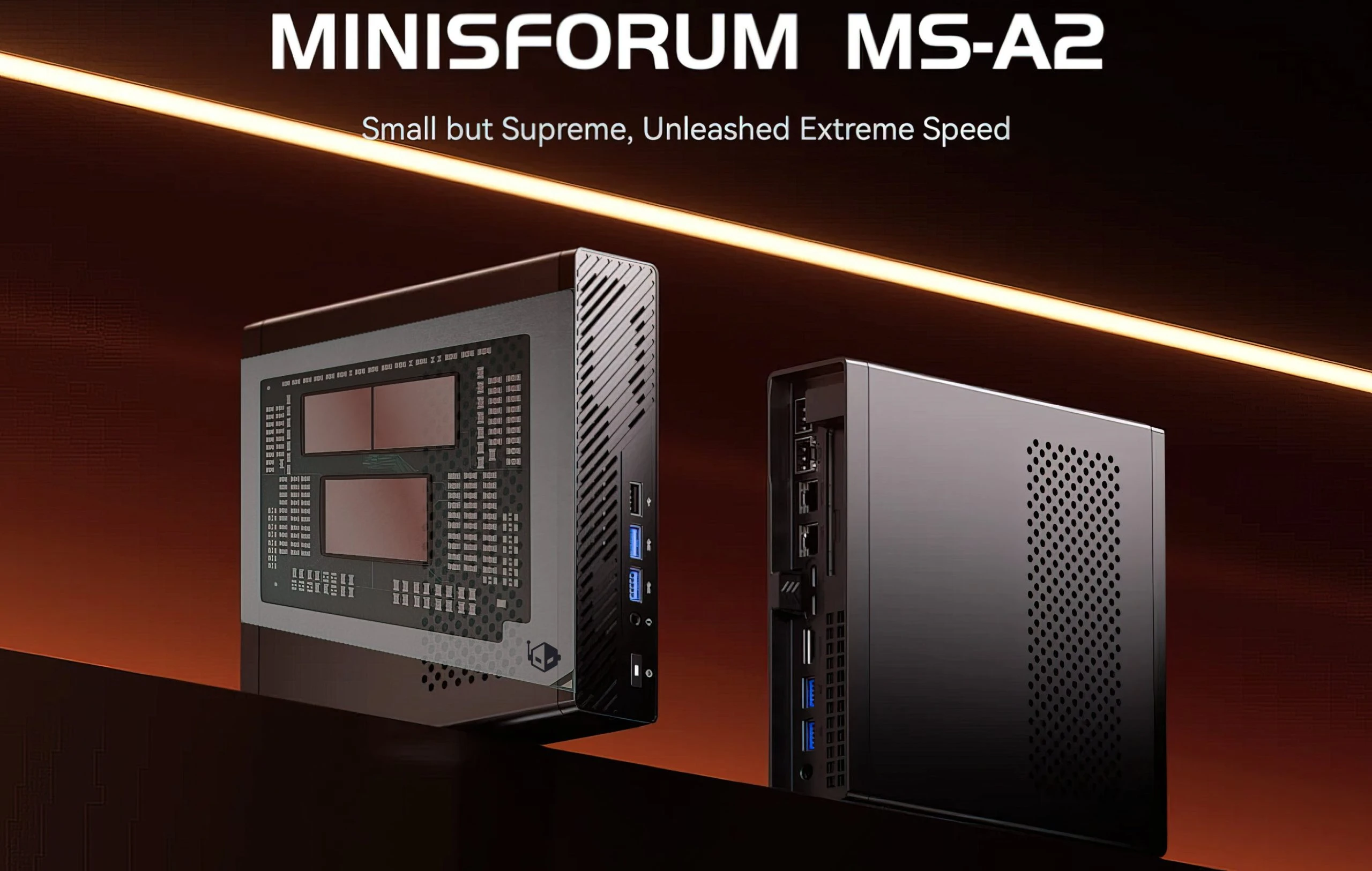 Máy trạm Minisforum MS-A2 Mini Works