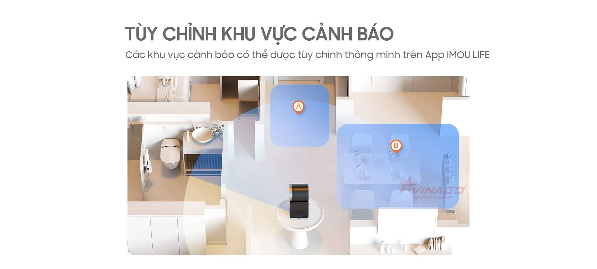 Camera Gọi Video 2 Chiều IMOU REX VT Pro 5M/3K Đàm Thoại Video, Có Pin 2000maH - IPC-S2VBP-5M0WR