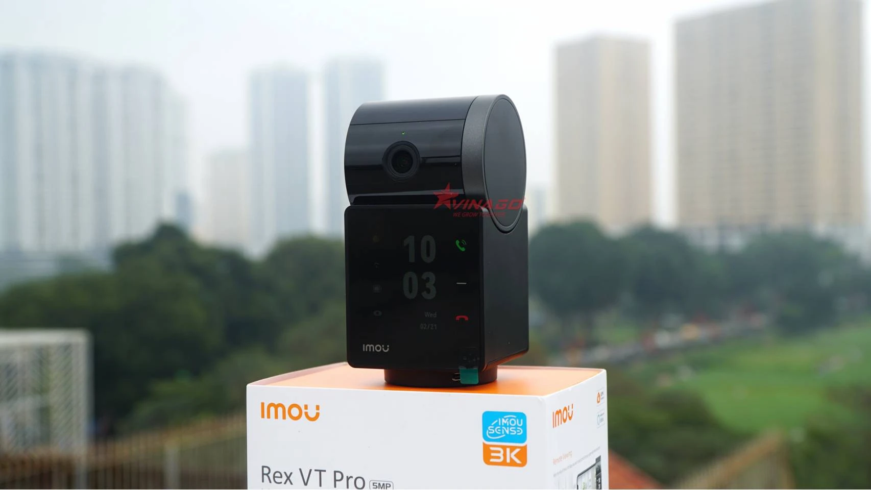 Camera Gọi Video 2 Chiều IMOU REX VT Pro 5M/3K Đàm Thoại Video, Có Pin 2000maH - IPC-S2VBP-5M0WR