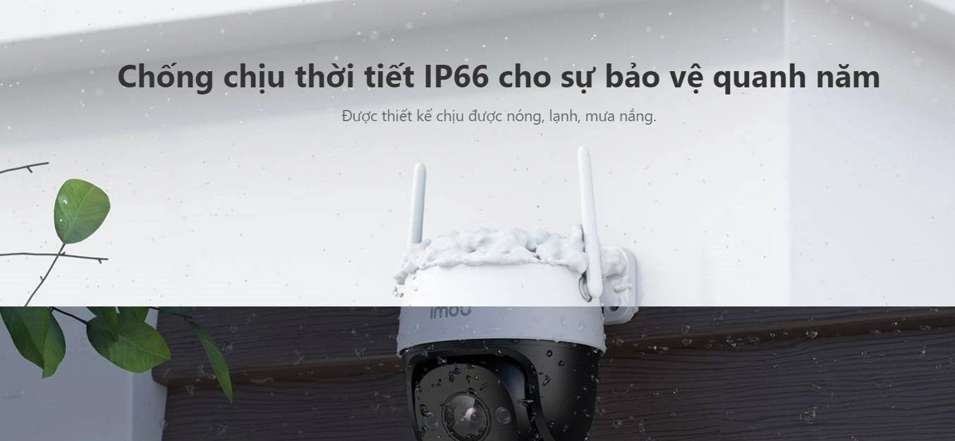Camera Imou Ngoài Trời Cruiser SE+ 5M IPC-S51FEP Xoay 360, Có Màu Đêm, Đàm thoại 2 chiều