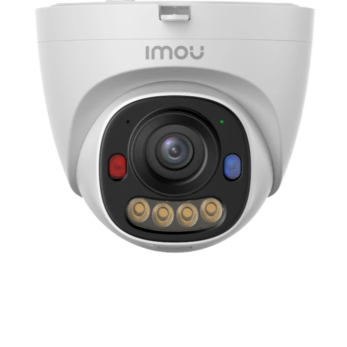 Camera IMOU PoE Dome 3MP IPC-PS8DP-3V0 -Tích hợp Mic ghi âm, full màu ban đêm, đèn cảnh báo xanh đỏ