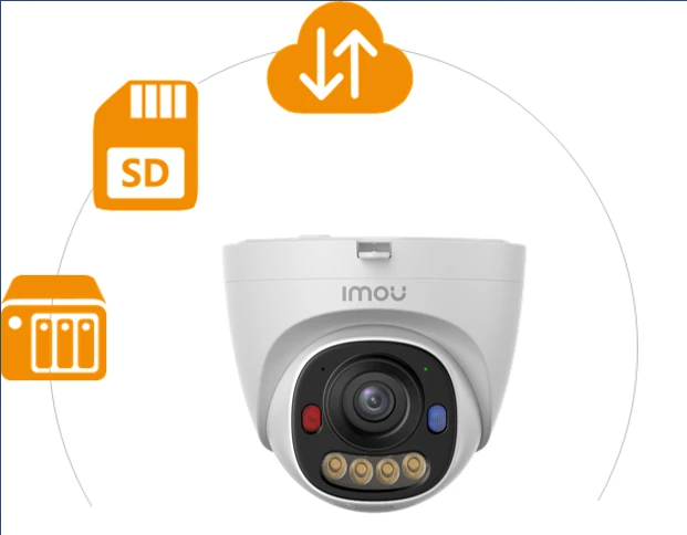 Camera IMOU PS8D PoE Dome 5MP IPC-PS8D-5V0