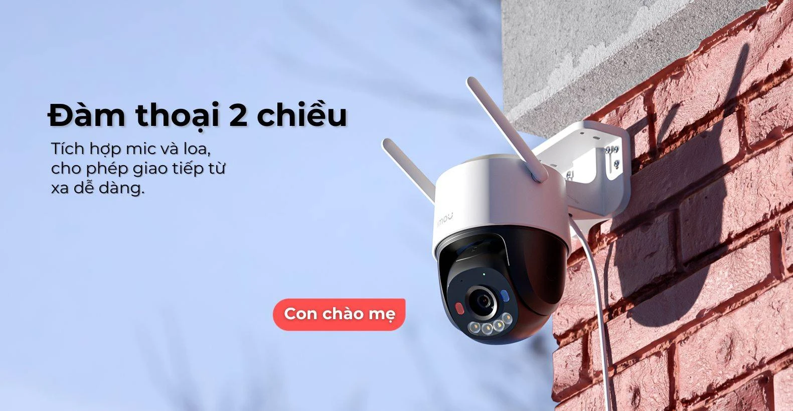 Imou Cruiser SC 4G 5MP - IPC-K7FP-5H0TE - Camera hỗ trợ sim 4G, Có đèn cảnh báo xanh đỏ, quan sát màu đêm.
