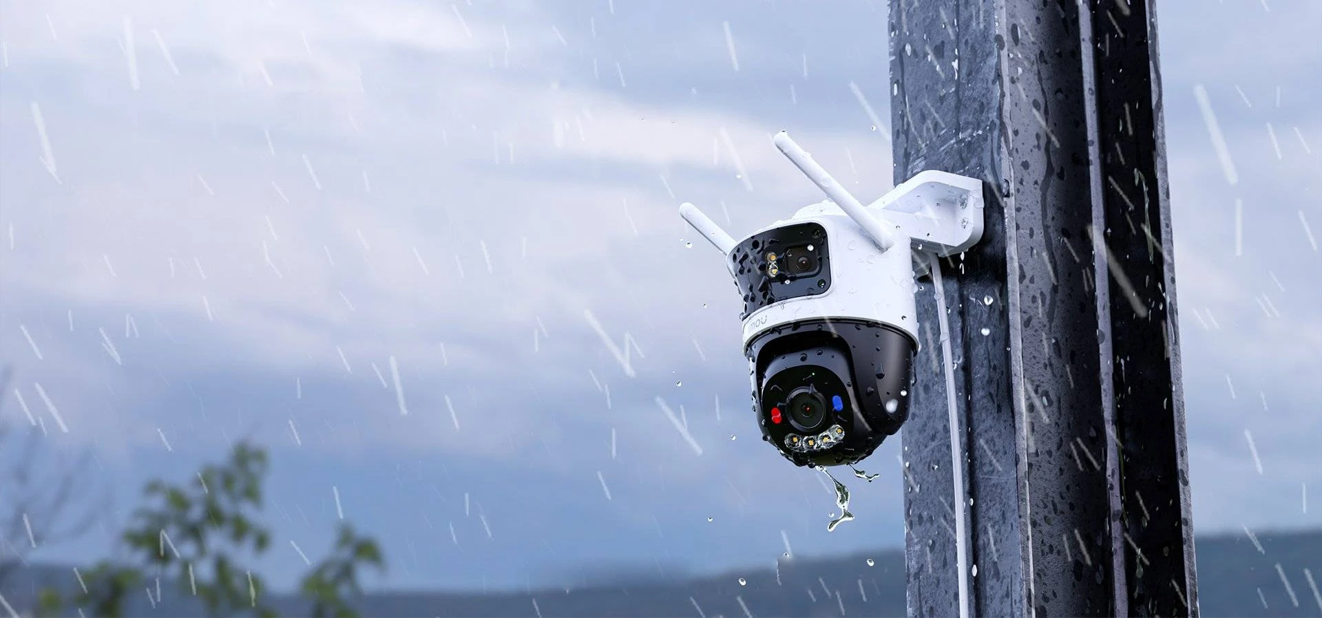 Imou Cruiser Triple 11MP - IPC-S7UP-11M0WED - Camera 3 Mắt Ngoài Trời Hình Ảnh Sắc Nét, Màu Sắc Rực Rỡ Ban Đêm.