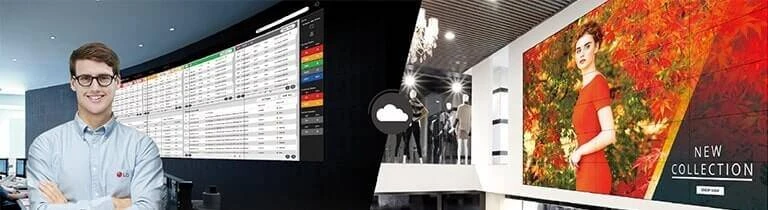 Màn hình ghép viền mỏng FHD 49 inch 500 nits LG - 49VL5PJ