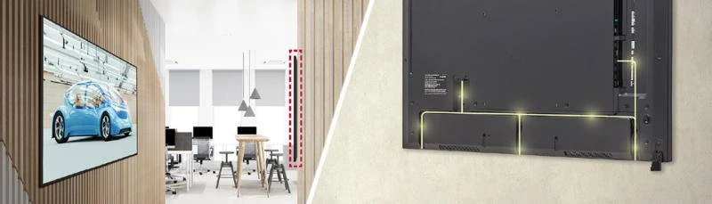 Màn hình quảng cáo LG 49inch - 49UM5N-H Màn hình quảng cáo LG 49UM5N-H được thiết kế tiết kiệm không gian