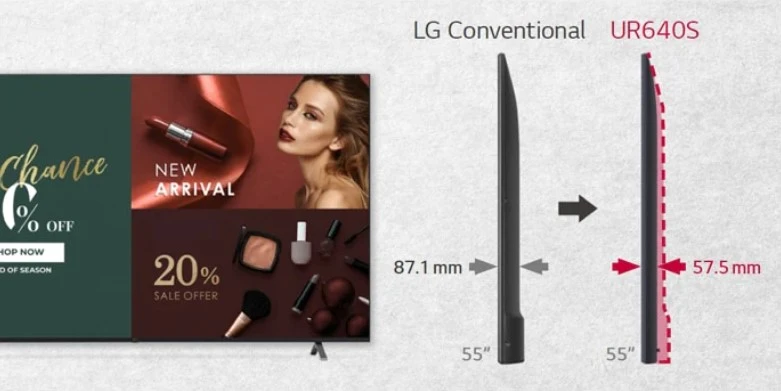 Màn hình quảng cáo LG UHD TV Signage - 55UR640S0TD