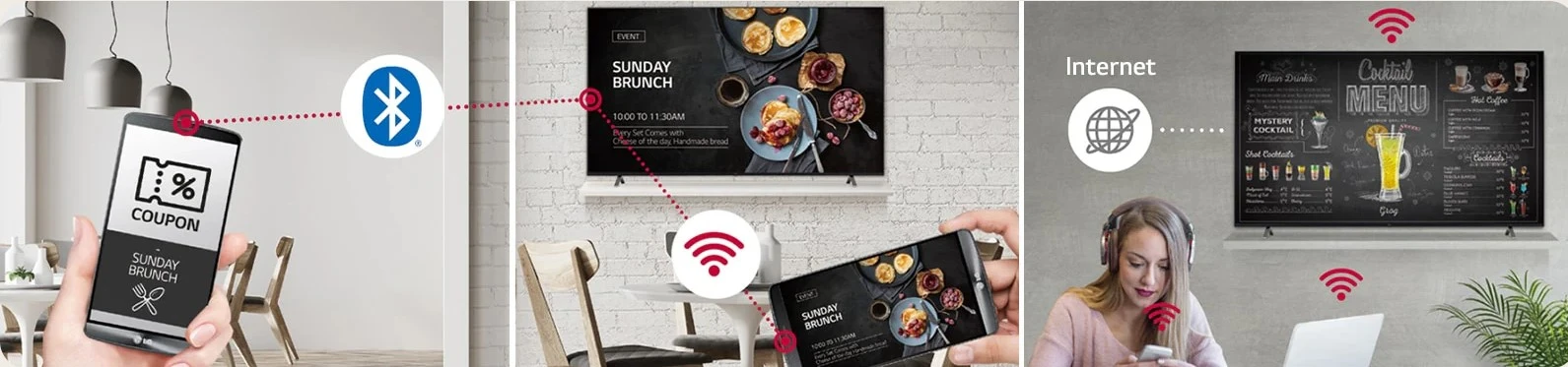 Màn hình quảng cáo LG UHD TV Signage - 55UR640S0TD