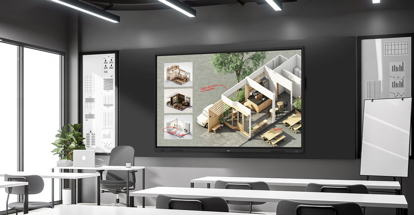 Màn hình tương tác cảm ứng LG 75 inch - 75TR3DQ Đổi mới, hợp tác và sáng tạo với công nghệ liền mạch, LG CreateBoard