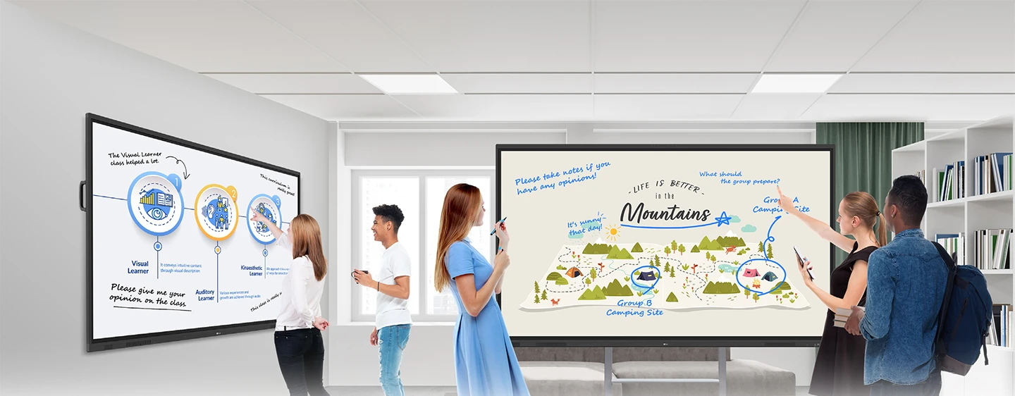Màn hình tương tác cảm ứng LG 75 inch - 75TR3DQ Giải pháp bảng trắng sáng tạo