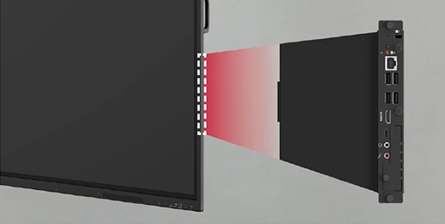 Màn hình tương tác cảm ứng LG 75 inch - 75TR3DQ Khe cắm OPS tích hợp