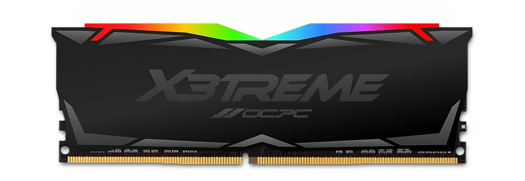 RAM DESKTOP OCPC X3 RGB DDR4 16GB CL16 Intel XMP & AMD EXPO - MMX3A16GD432C16