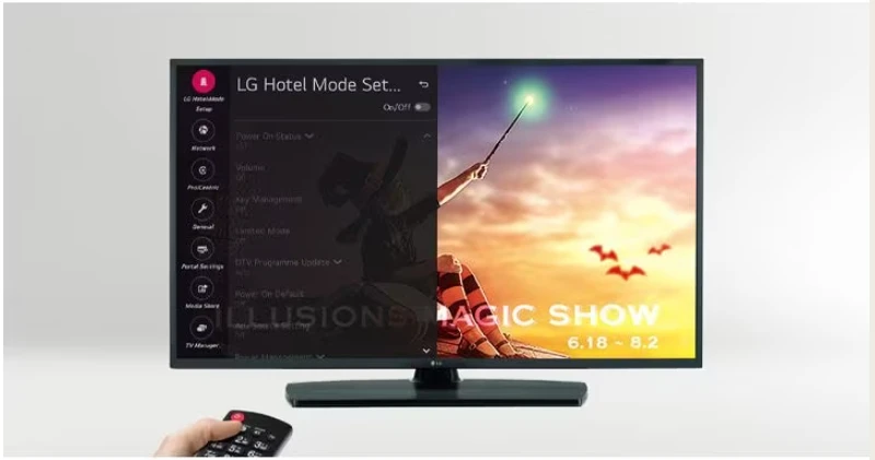 Smart TV LG - 4K UHD 75inch - TV Chuyên cho khách sạn - 75UM767H0SH