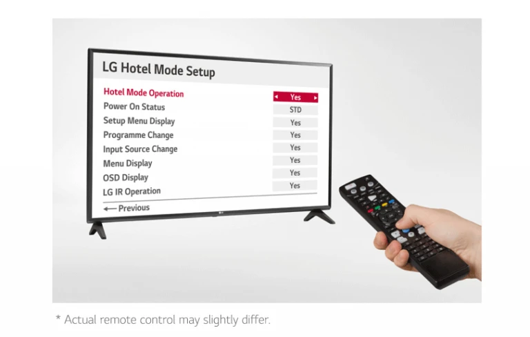 TV khách sạn LG 32 inch - 32LT660HBTB