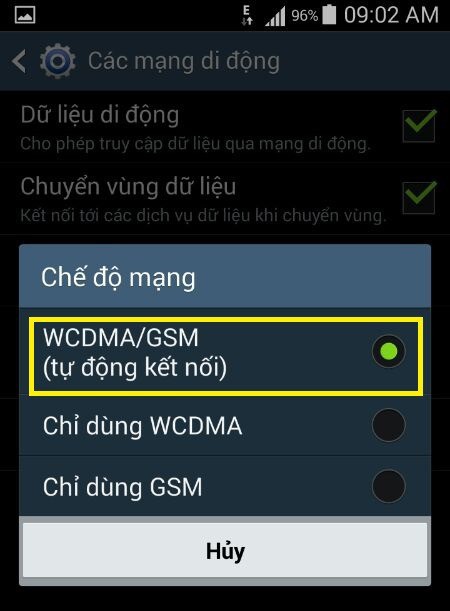 Cách xử lý khi mạng 3G/4G của điện thoại bị yếu