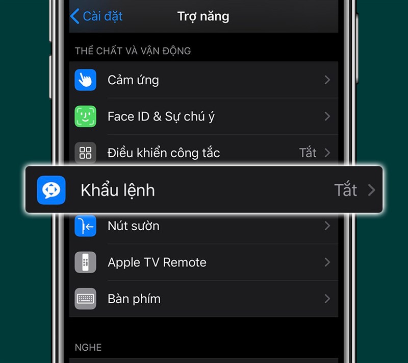 cách chụp ảnh bằng giọng nói trên iPhone