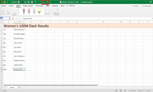 Cách viết số mũ cho văn bản trong Excel