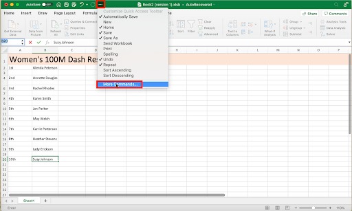 Cách viết số mũ cho văn bản trong Excel