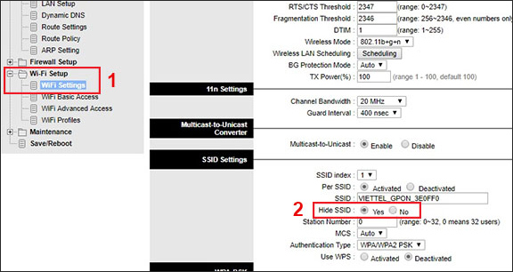 Hướng dẫn bạn cách ẩn mạng wifi cực dễ dàng