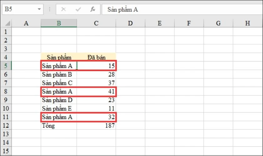 Cách kết hợp tính phần trăm với một số hàm trong Excel để tính toán