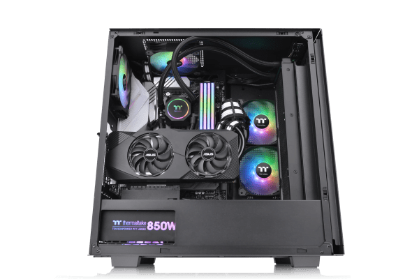 Thùng Máy Không Nguồn Thermaltake Divider 300 Tg Air Black