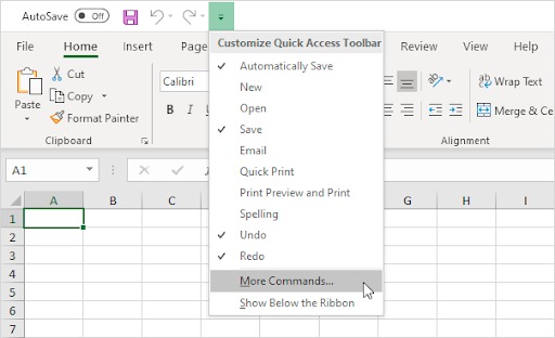 Cách viết số mũ cho văn bản trong Excel