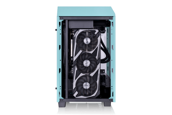 Thùng Máy Không Nguồn Thermaltake Tower 100 Tg Turquoise