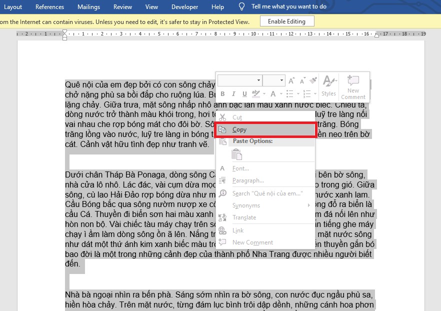 Cách khắc phục lỗi file Word bị read only