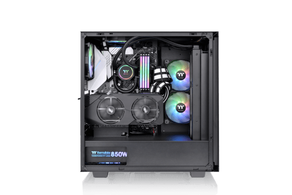 Thùng Máy Không Nguồn Thermaltake Divider 300 Tg Air Black