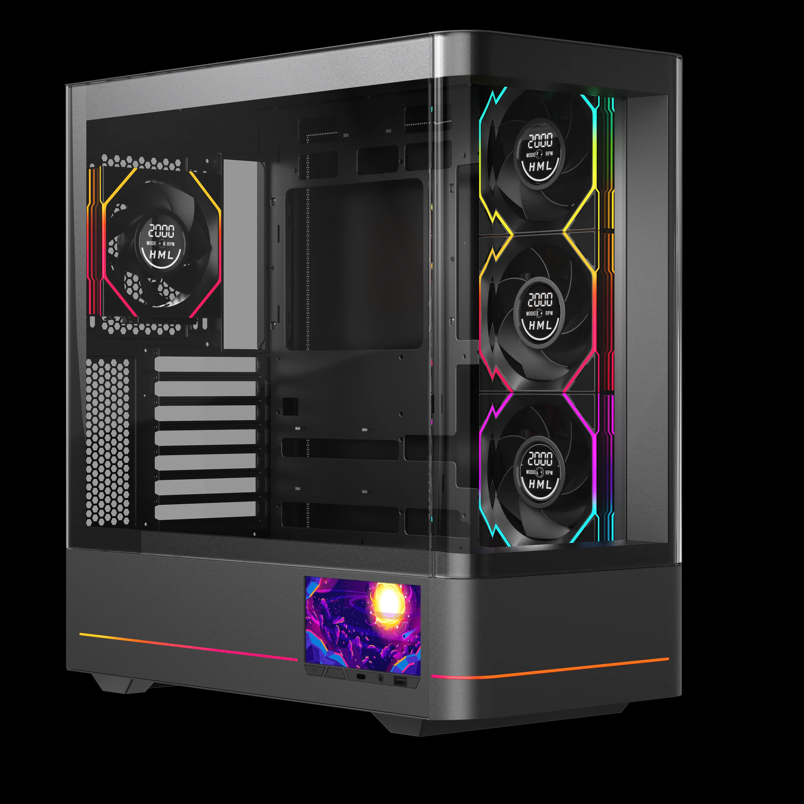 FAN LEOPARD V4 Interstellar Đen – Pack 3