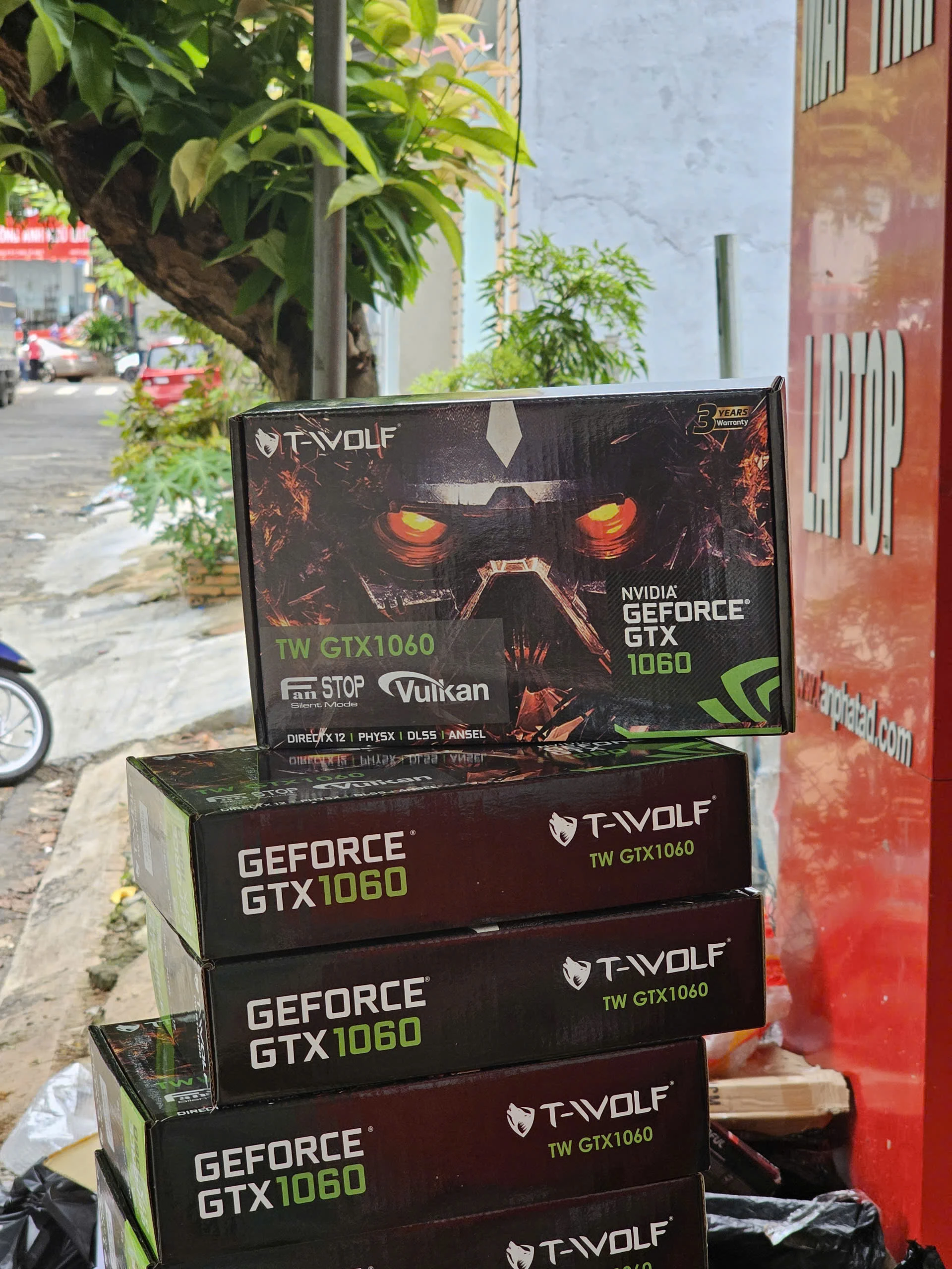 Card Màn Hình T-WOLF GTX 1060 6GB GDDR5 